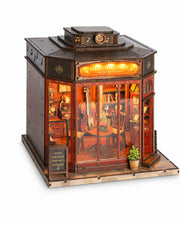 MOKILOY Melody & Page Music Library DIY Miniature House Kit