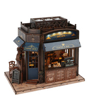 MOKILOY Coffee Shop DIY Miniature House Kit