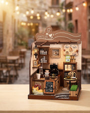 Cafe Booknook: DIY Coffee Shop Insert, Espresso Bar
