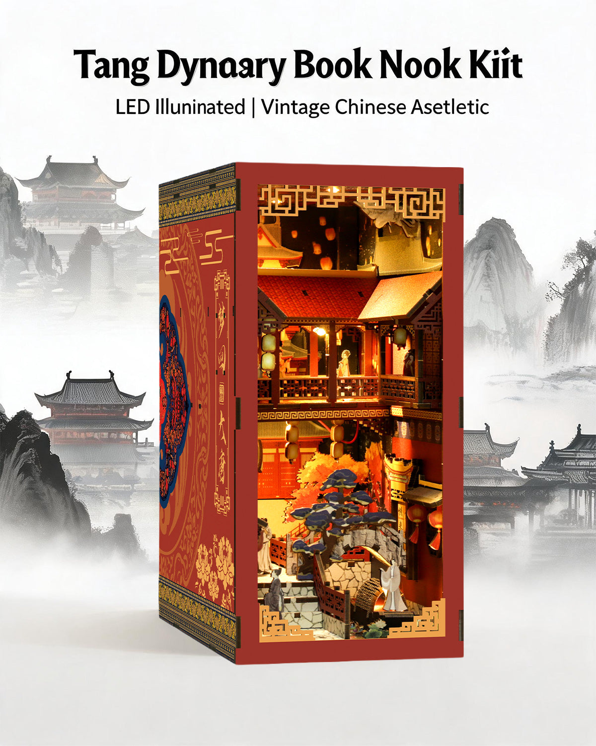 Dream of the Tang Dynasty DIY Miniature Book Nook Kit