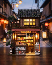 Kasuga Grocery Store Mini Diorama Book Nook