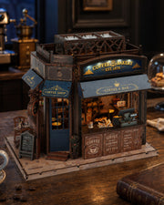 MOKILOY Coffee Shop DIY Miniature House Kit