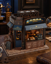 MOKILOY Coffee Shop DIY Miniature House Kit