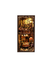 LED Detective Book Nook – Wooden Diorama