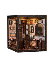 European Melody DIY Book Nook – LED Violin & Piano Room + Touch Switch