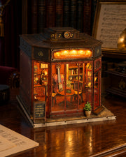 MOKILOY Melody & Page Music Library DIY Miniature House Kit