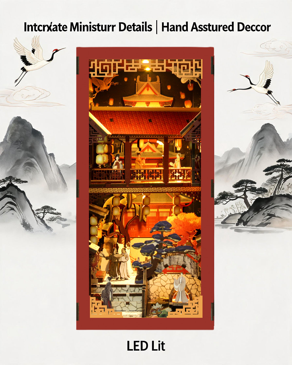 Dream of the Tang Dynasty DIY Miniature Book Nook Kit