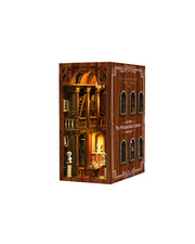 LED Library Book Nook Kit – 3D Wooden Diorama
