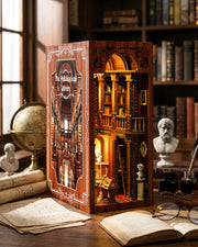 LED Library Book Nook Kit – 3D Wooden Diorama
