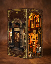 Royal Seamer LED Book Nook Kit – Victorian Tailor 3D Wooden Model.
