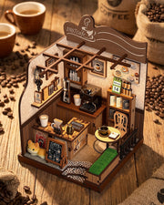 Cafe Booknook: DIY Coffee Shop Insert, Espresso Bar