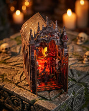 Fortress of Eternal Night – LED Gothic Book Nook