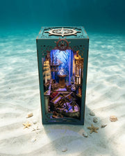 Fantasy LED Book Nook - Underwater Shipwreck Diorama