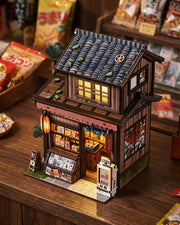 Kasuga Grocery Store Mini Diorama Book Nook