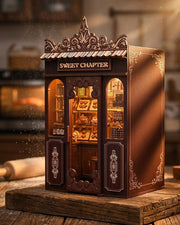 Sweet Chapter LED Book Nook with Openable Door