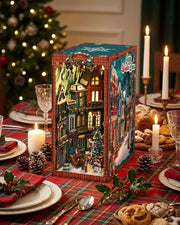LED Christmas Book Nook Kit – Wooden Diorama