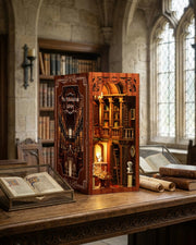 LED Library Book Nook Kit – 3D Wooden Diorama