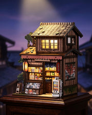 Kasuga Grocery Store Mini Diorama Book Nook