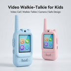 Mokiloy Kids Video Walkie Talkies 2 Pack – Rechargeable | Video Call | Camera | Clear Audio & Fun Voice Effects